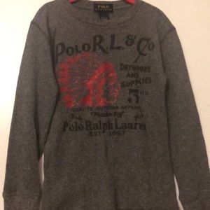 Polo by Ralph Lauren boys long sleeve shirt.